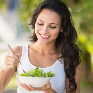 Eat healthy nutrients for healthy hair